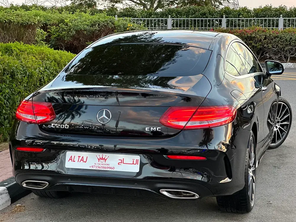 MERCEDES-BENZ C200 COUPE 2018 GCC FULL SERVICE HISTORY IN PERFECT CONDITION - Image 5