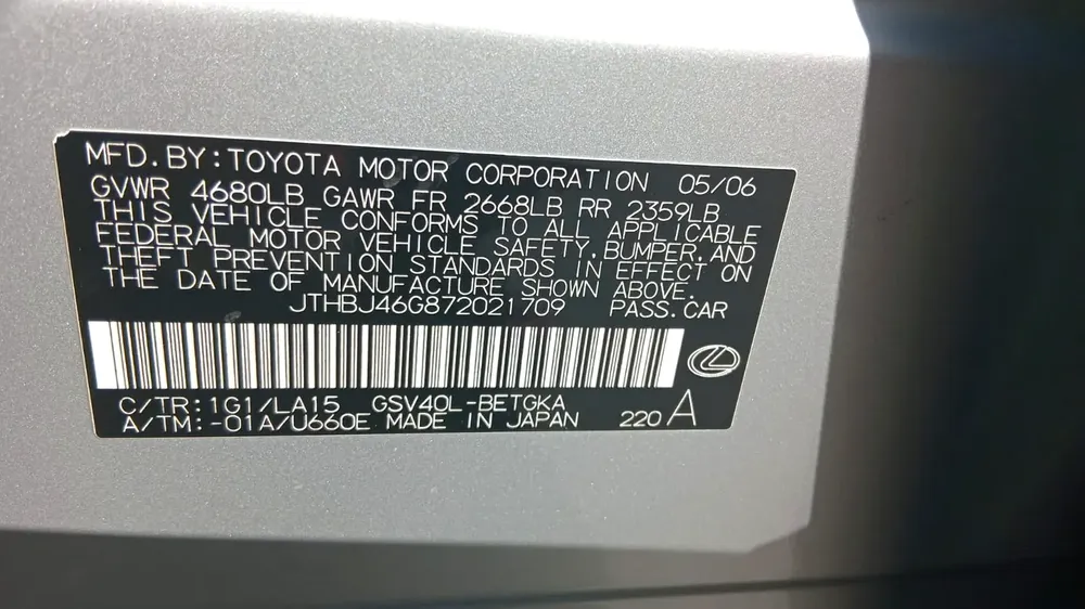 Lexus ES 350 2007 - American Specs - Lady Driven - Image 18