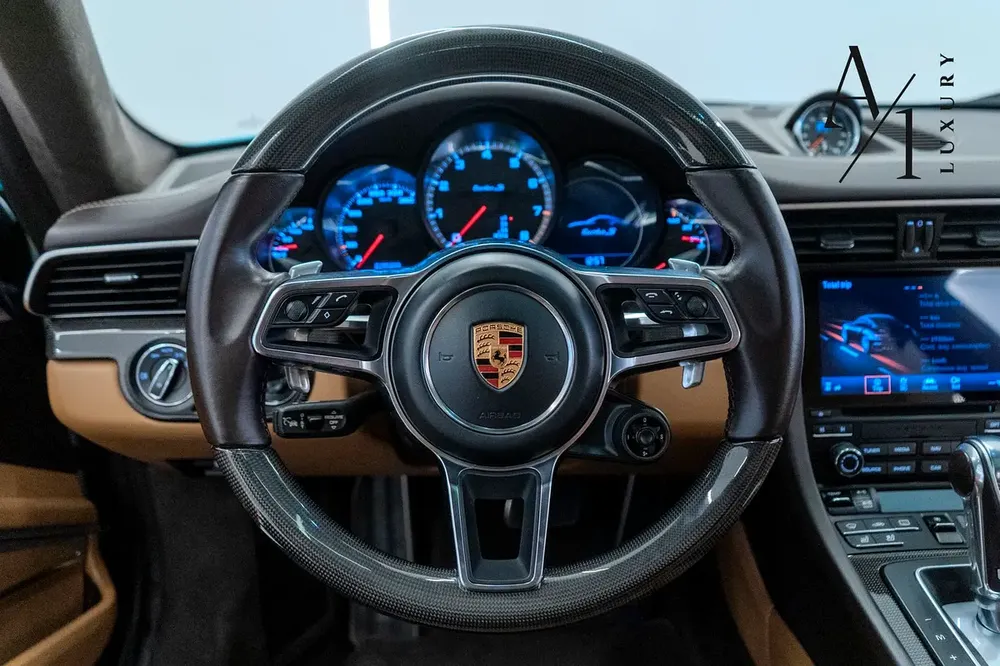 2017 Porsche 911 Turbo S, Special TechArt Kit, Excellent Condition, Carbon Fibre Accents - Image 9