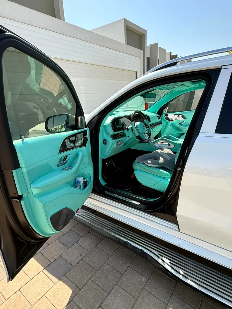 [2021] Mercedes-Maybach GLS 600 with Bespoke Mint Green Interior - Image 5