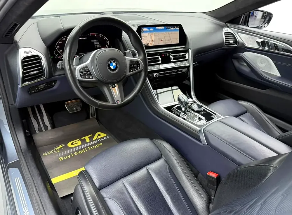 2021 BMW M850i xDrive Coupe Individual, 2026 BMW Warranty + Service Pack, Low Km, Fully Loaded, GCC - Image 10