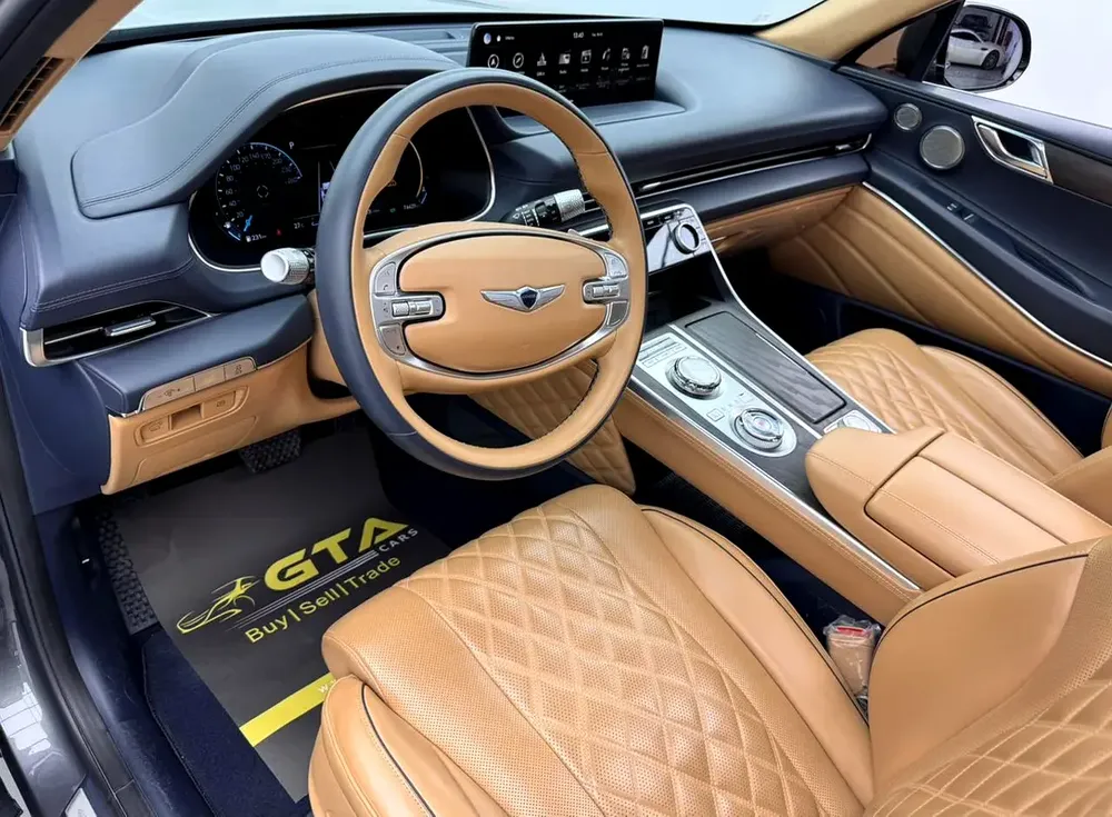 2023 Genesis GV80 Royal Edition, Genesis Warranty + Service Pack, Full Genesis Service History, GCC - Image 10