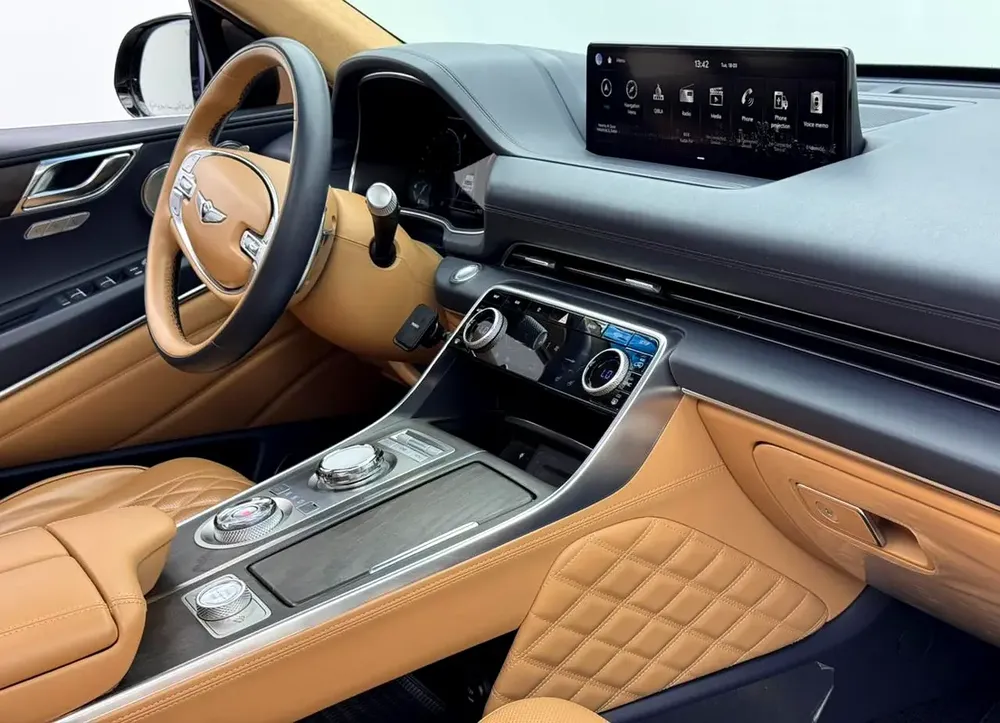 2023 Genesis GV80 Royal Edition, Genesis Warranty + Service Pack, Full Genesis Service History, GCC - Image 7