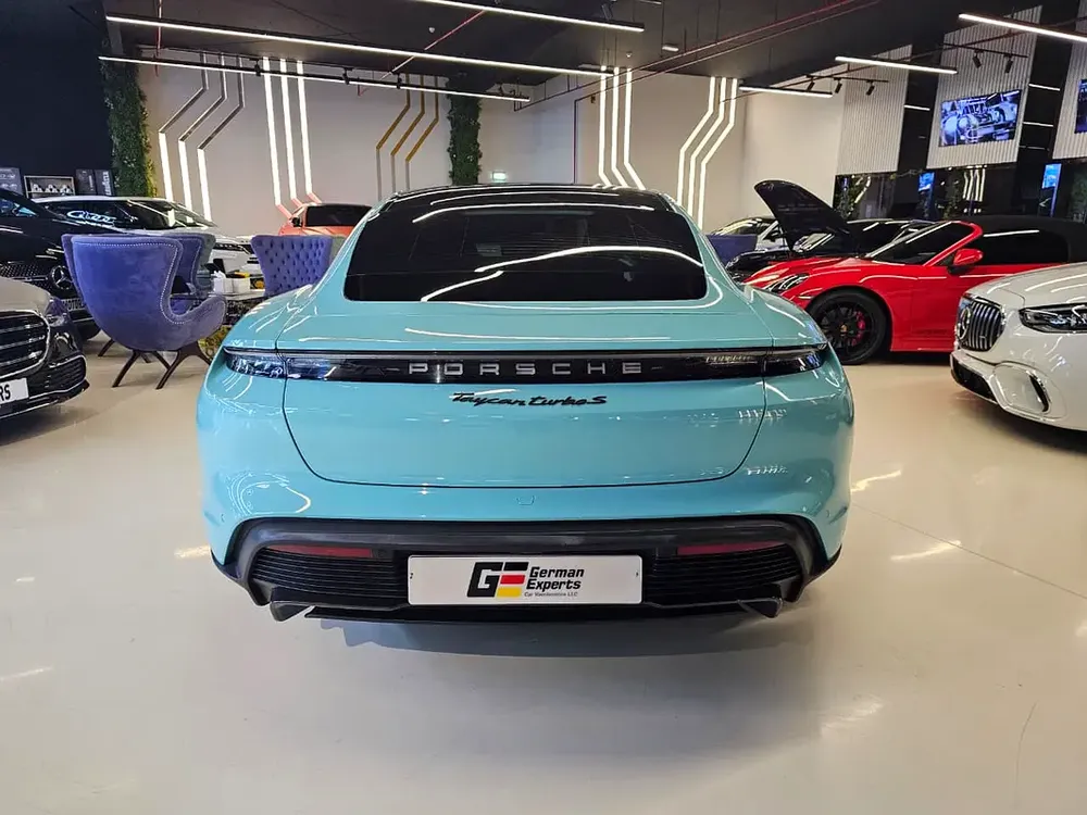 2021 Porsche Taycan Turbo S - GCC Specs - Low Mileage - Full service history - Perfect Condition - Image 7
