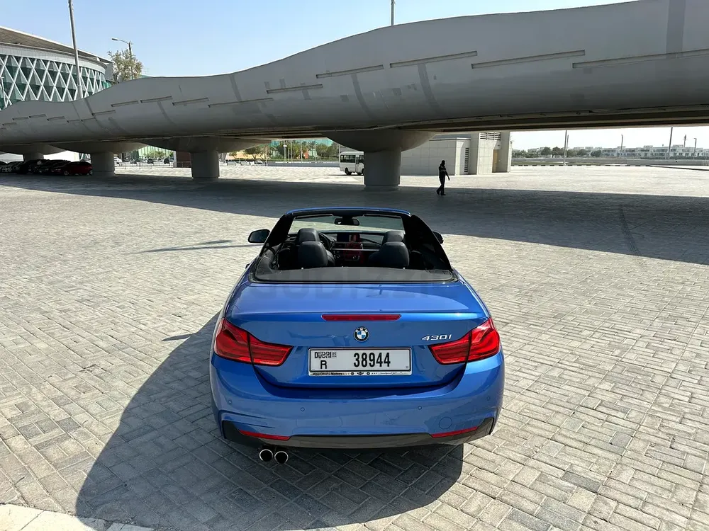 BMW 4-Series 430i Convertible 2018 | GCC Specs | Pristine Condition - Image 4