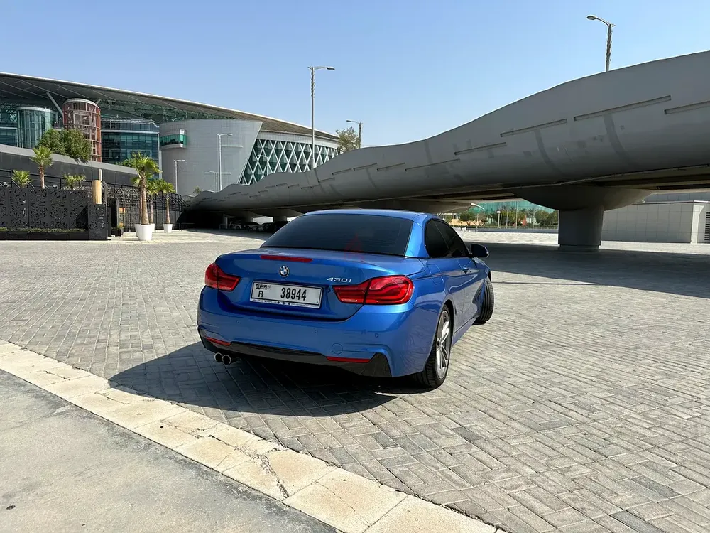 BMW 4-Series 430i Convertible 2018 | GCC Specs | Pristine Condition - Image 9