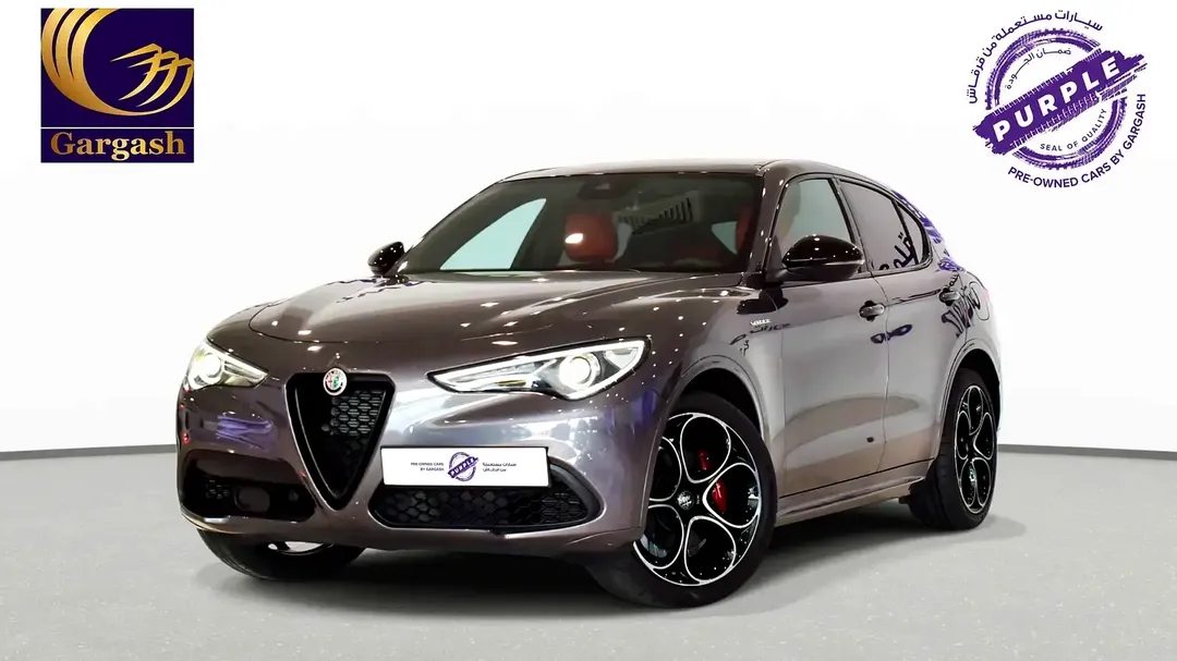 0% DP |AED 1,915/Month | Alfa Romeo | Stelvio Veloce | 2022 | Gargash Warranty and Service