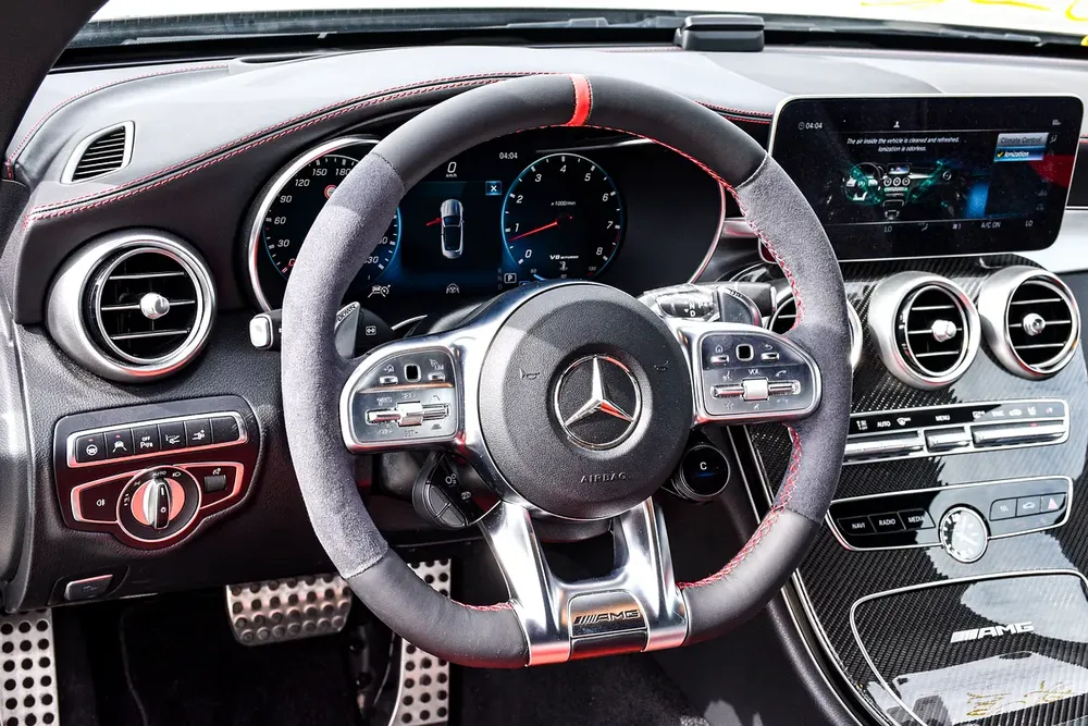 2019 - BENZ C63 S CABRIOLET  - SUPER CLEAN - LIKE NEW - ONLY 68,000 KM - Image 13