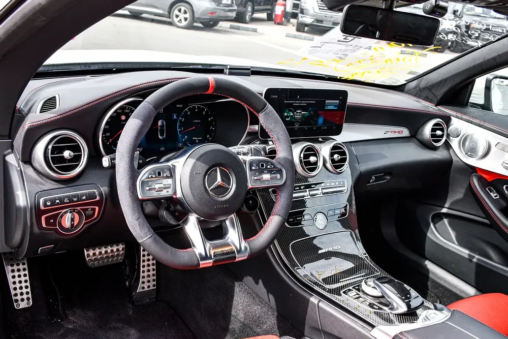 2019 - BENZ C63 S CABRIOLET  - SUPER CLEAN - LIKE NEW - ONLY 68,000 KM - Image 14