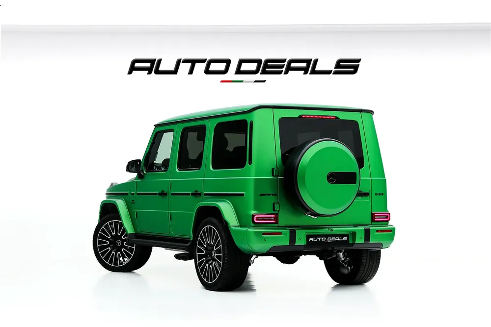 2025 Mecredes Benz G 63 AMG | Brand New | Fully Loaded | A22 AMG Active Ride Control | 4.0L V8 - Image 4