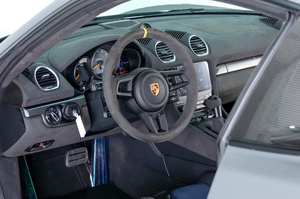 Porsche Cayman GT4 RS-Brand New-GCC-Ali  Sons Warranty-Weissach Package-Exposed Carbon Fiber - Image 11