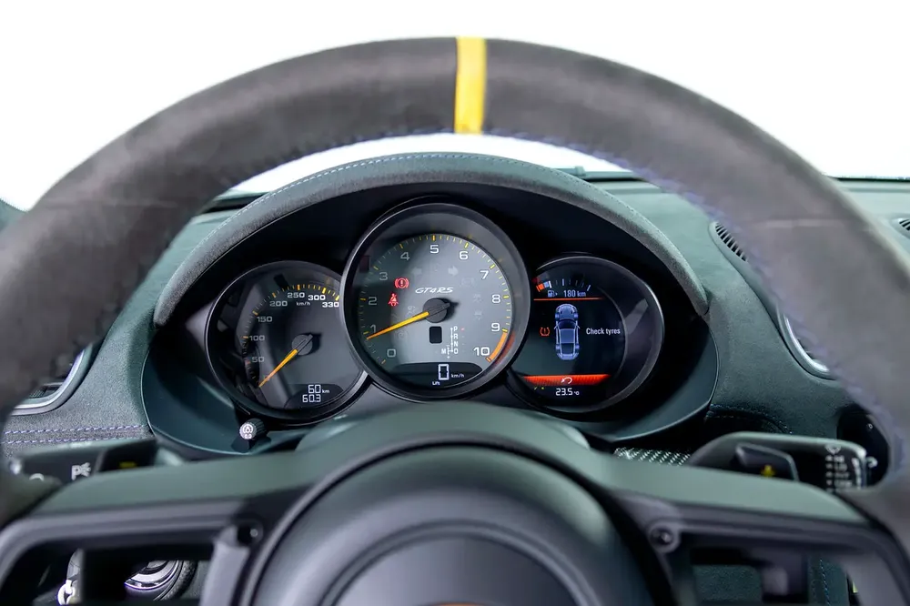 Porsche Cayman GT4 RS-Brand New-GCC-Ali  Sons Warranty-Weissach Package-Exposed Carbon Fiber - Image 19