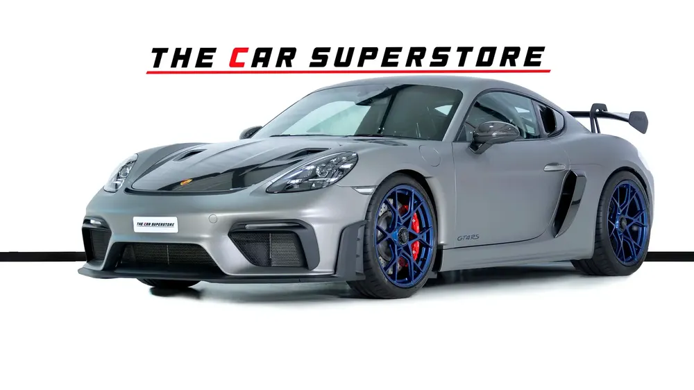 Porsche Cayman GT4 RS-Brand New-GCC-Ali  Sons Warranty-Weissach Package-Exposed Carbon Fiber - Image 4