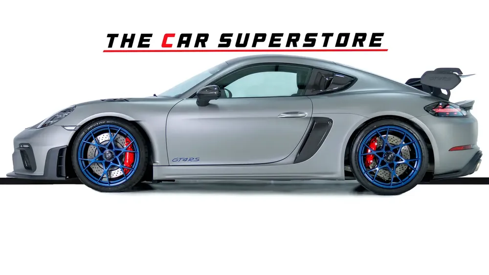 Porsche Cayman GT4 RS-Brand New-GCC-Ali  Sons Warranty-Weissach Package-Exposed Carbon Fiber - Image 5