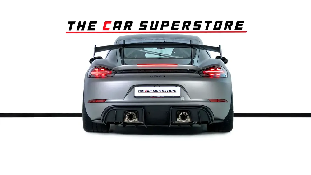 Porsche Cayman GT4 RS-Brand New-GCC-Ali  Sons Warranty-Weissach Package-Exposed Carbon Fiber - Image 7