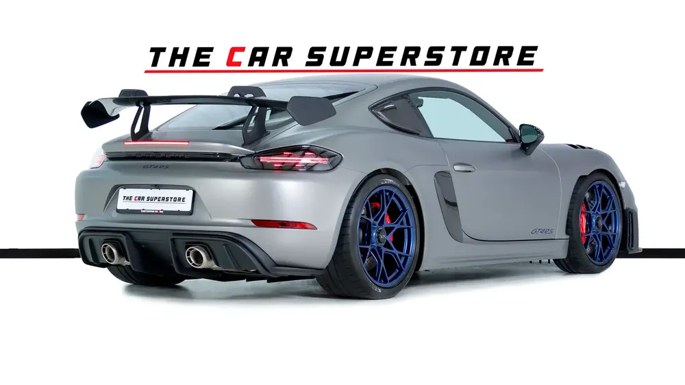 Porsche Cayman GT4 RS-Brand New-GCC-Ali  Sons Warranty-Weissach Package-Exposed Carbon Fiber - Image 8