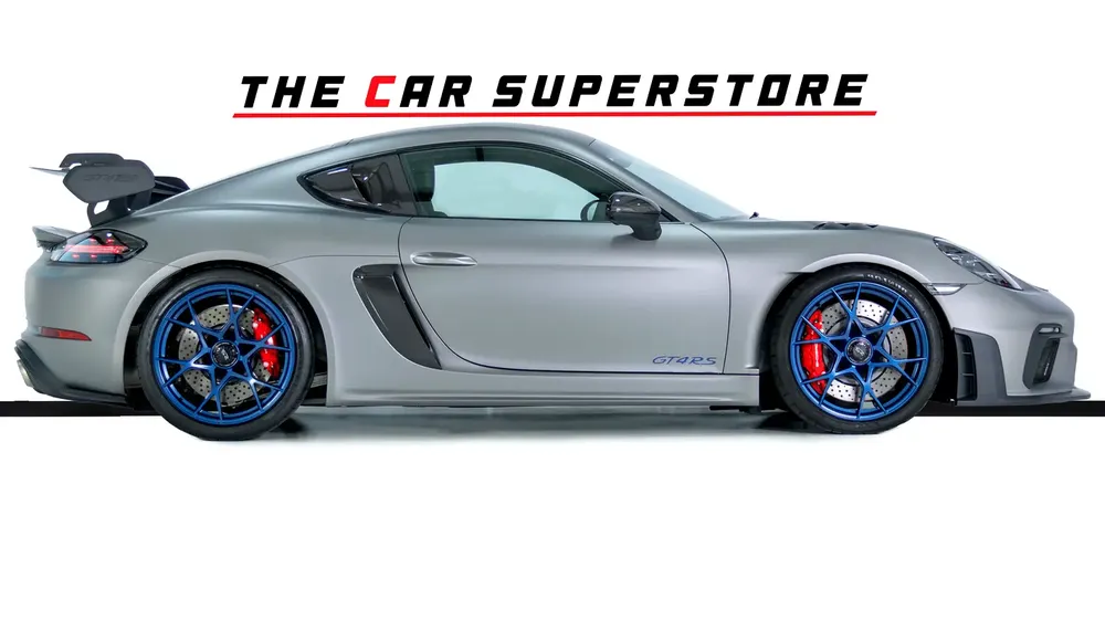 Porsche Cayman GT4 RS-Brand New-GCC-Ali  Sons Warranty-Weissach Package-Exposed Carbon Fiber - Image 9