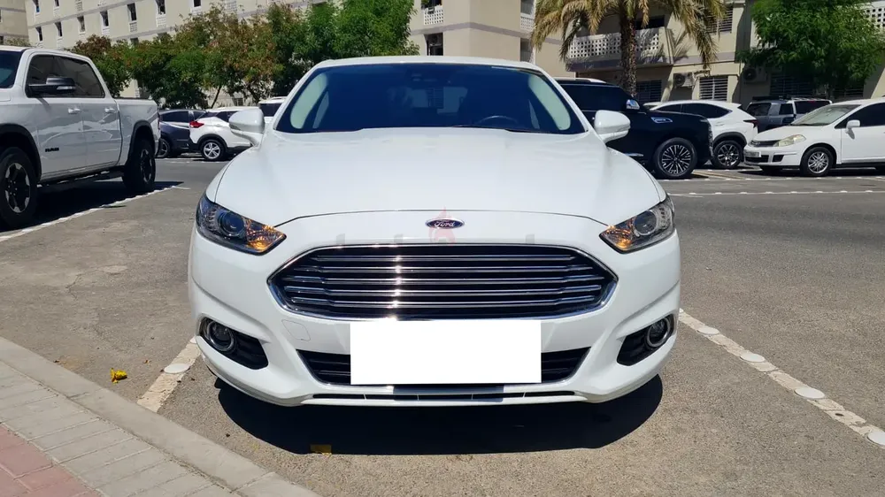 2017 FORD FUSION TITANIUM ECOBOOST GCC ONE OWNER LADY DRIVEN AL TAYER FORD FULL SERVICE HISTORY - Image 12