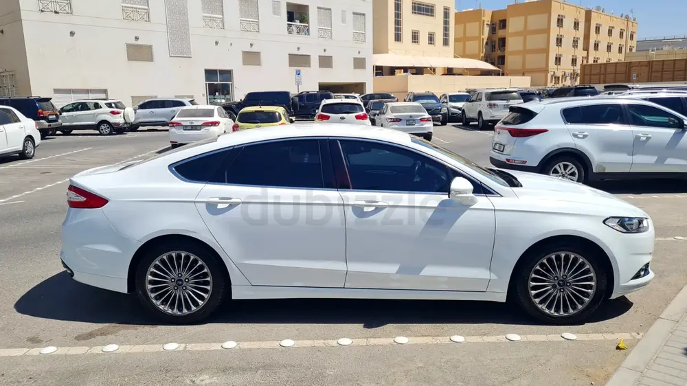 2017 FORD FUSION TITANIUM ECOBOOST GCC ONE OWNER LADY DRIVEN AL TAYER FORD FULL SERVICE HISTORY - Image 14