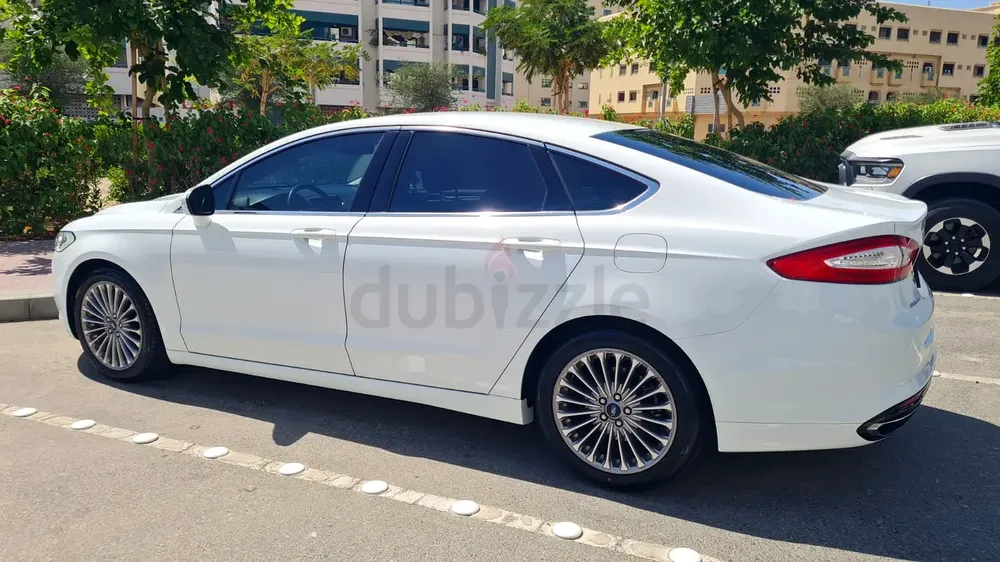 2017 FORD FUSION TITANIUM ECOBOOST GCC ONE OWNER LADY DRIVEN AL TAYER FORD FULL SERVICE HISTORY - Image 15
