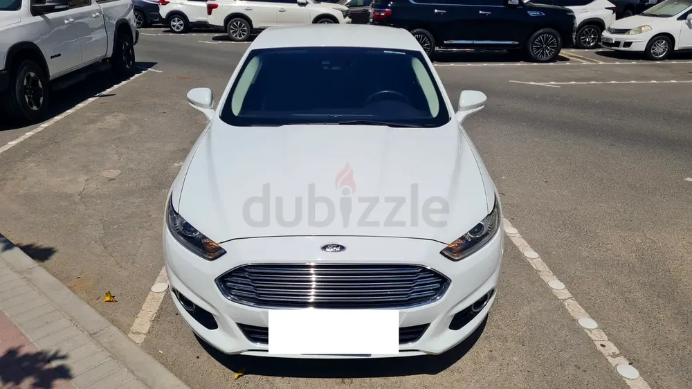 2017 FORD FUSION TITANIUM ECOBOOST GCC ONE OWNER LADY DRIVEN AL TAYER FORD FULL SERVICE HISTORY - Image 16