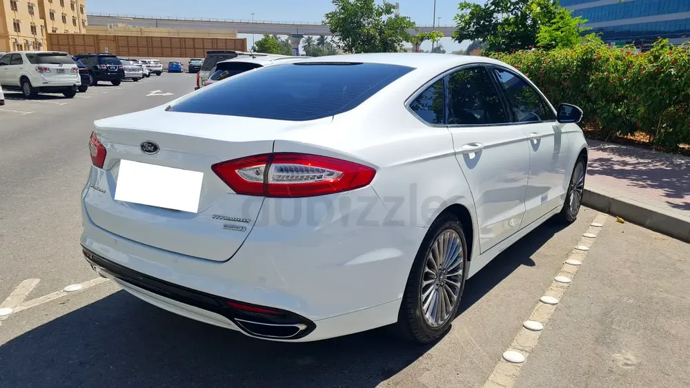 2017 FORD FUSION TITANIUM ECOBOOST GCC ONE OWNER LADY DRIVEN AL TAYER FORD FULL SERVICE HISTORY - Image 18
