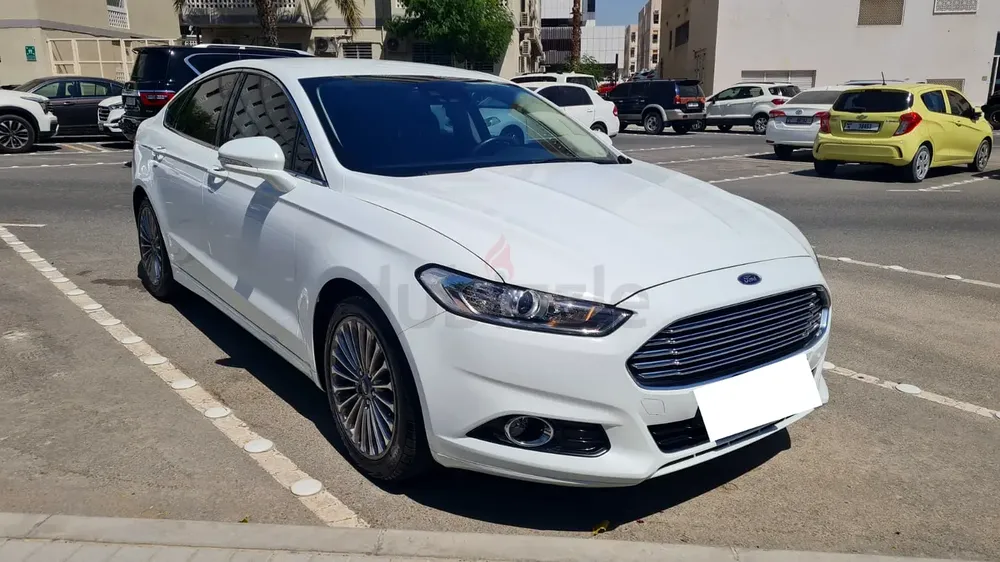 2017 FORD FUSION TITANIUM ECOBOOST GCC ONE OWNER LADY DRIVEN AL TAYER FORD FULL SERVICE HISTORY - Image 19