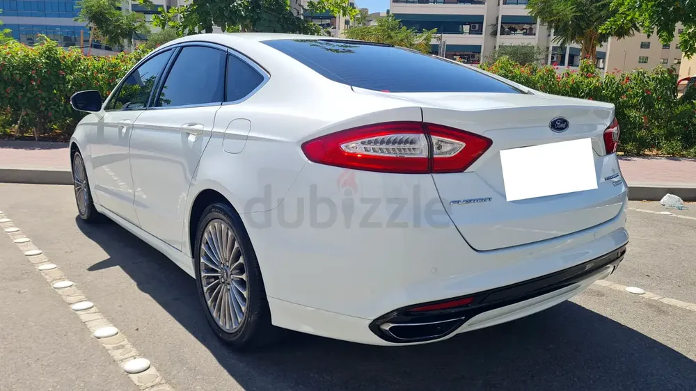 2017 FORD FUSION TITANIUM ECOBOOST GCC ONE OWNER LADY DRIVEN AL TAYER FORD FULL SERVICE HISTORY - Image 8