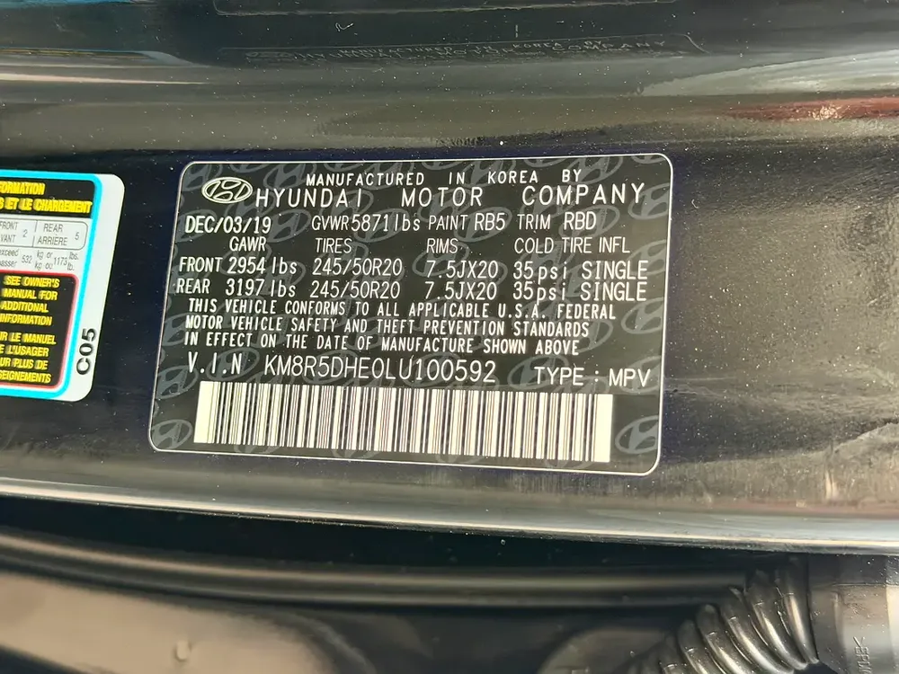 2020 HYUNDAI PALISADE LIMITED FULL OPTIONS IMPORTED FROM USA - Image 7