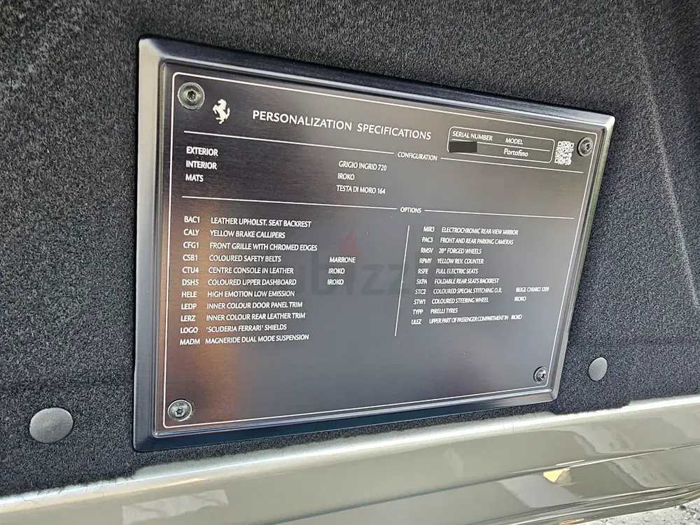 Grigio Ingrid | Iroko Interior | Ferrari Al Tayer Service Contract | Topaz PPF - Image 14