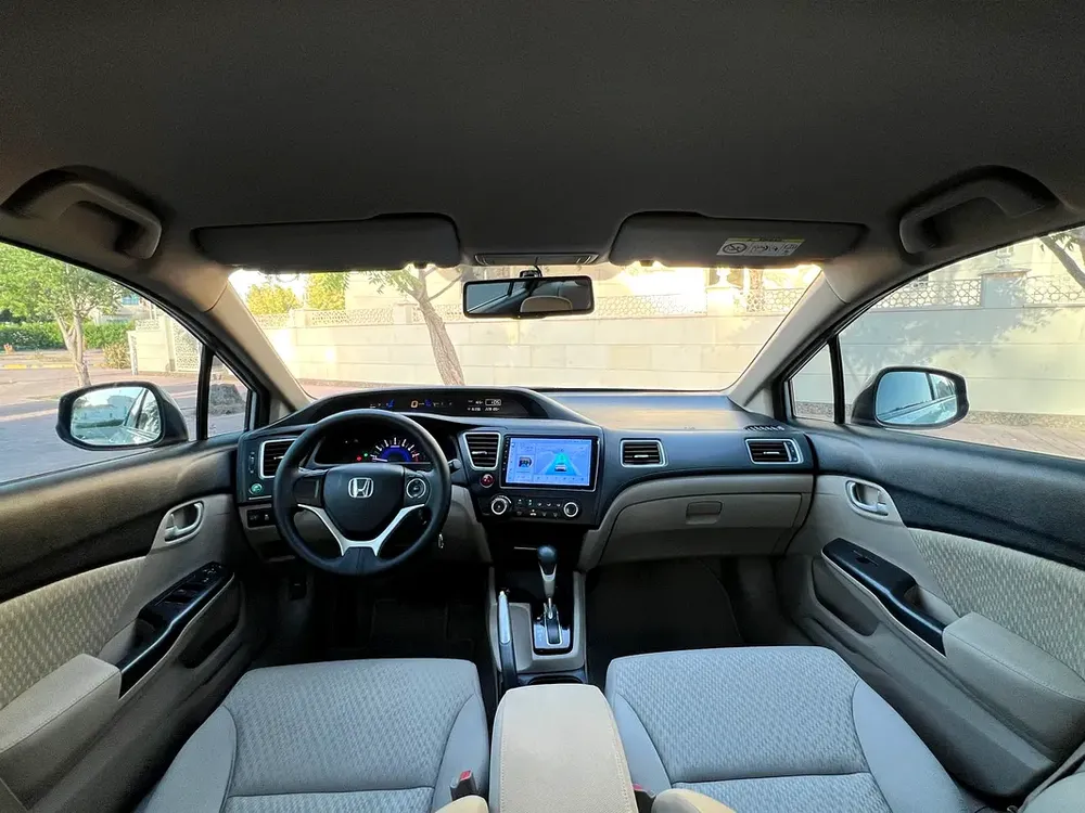 GCC 2015 Honda Civic EX |  Excellent Condition | Fuel Efficient! - Image 12