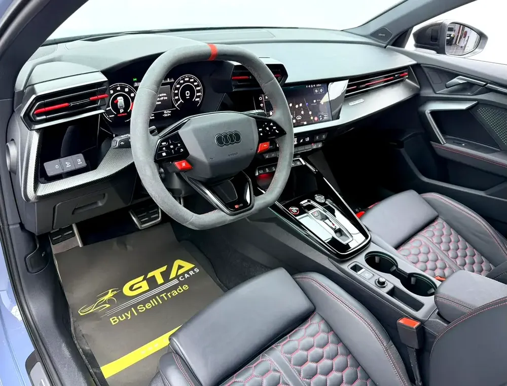 2025 Audi RS3 Sportback, 2030 Audi Warranty + Service Pack, Very Low Km, Excellent Condition, GCC - Image 10