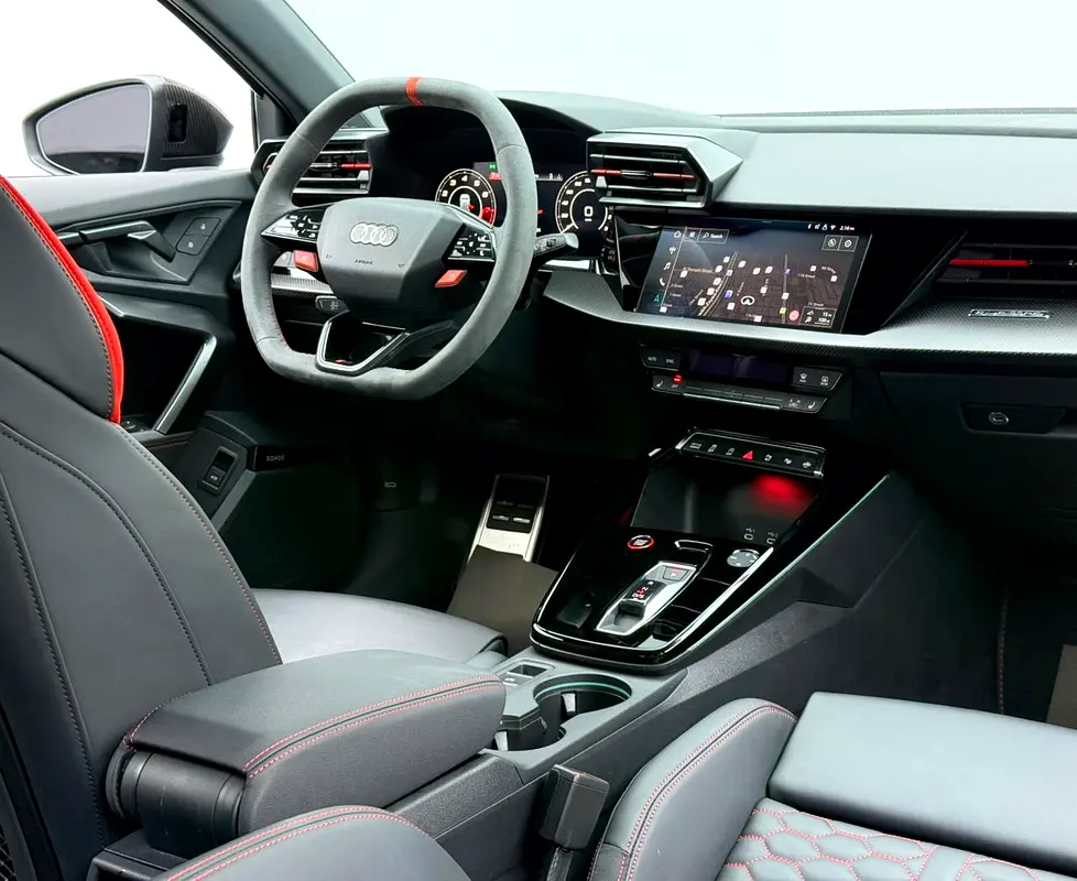2025 Audi RS3 Sportback, 2030 Audi Warranty + Service Pack, Very Low Km, Excellent Condition, GCC - Image 11