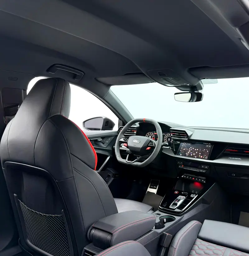 2025 Audi RS3 Sportback, 2030 Audi Warranty + Service Pack, Very Low Km, Excellent Condition, GCC - Image 12