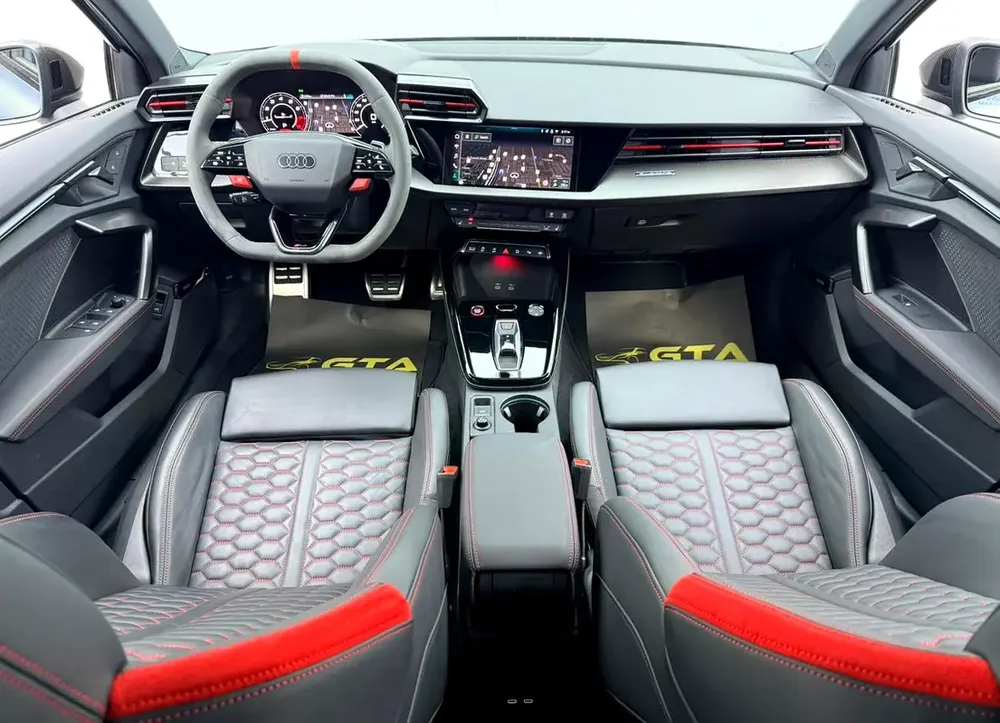 2025 Audi RS3 Sportback, 2030 Audi Warranty + Service Pack, Very Low Km, Excellent Condition, GCC - Image 13