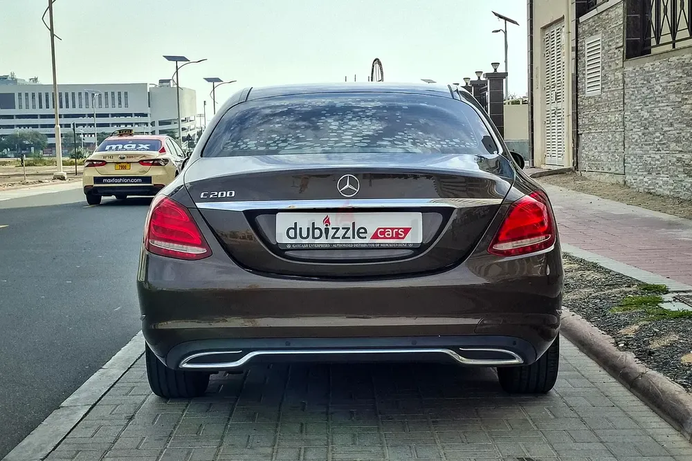 AED 2605/month | 2015 Mercedes-Benz C-Class C200 | GCC Specs | Ref#446221 - Image 7