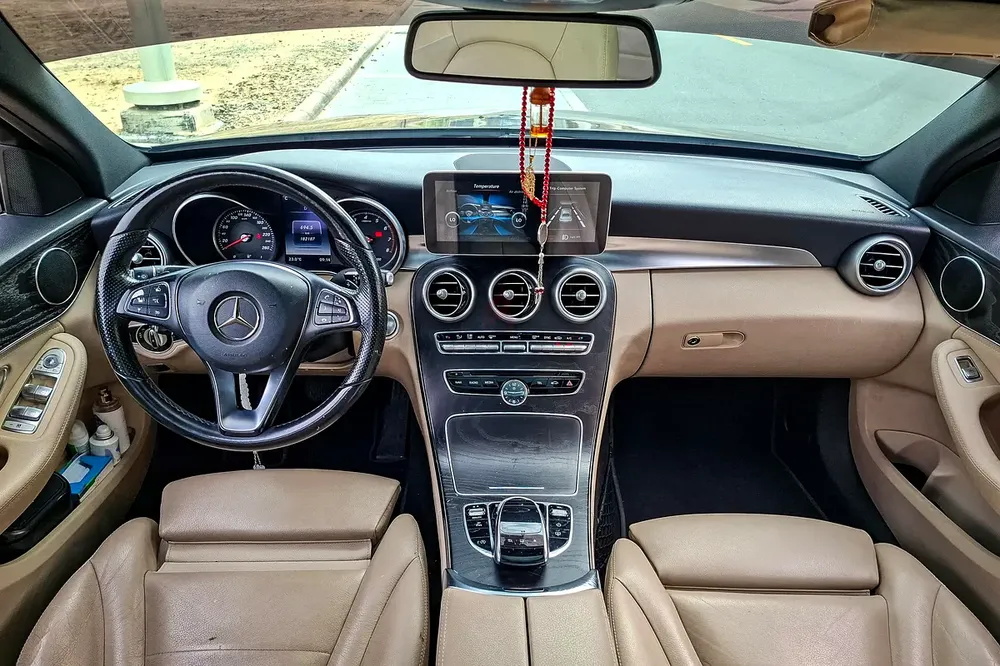 AED 2605/month | 2015 Mercedes-Benz C-Class C200 | GCC Specs | Ref#446221 - Image 9