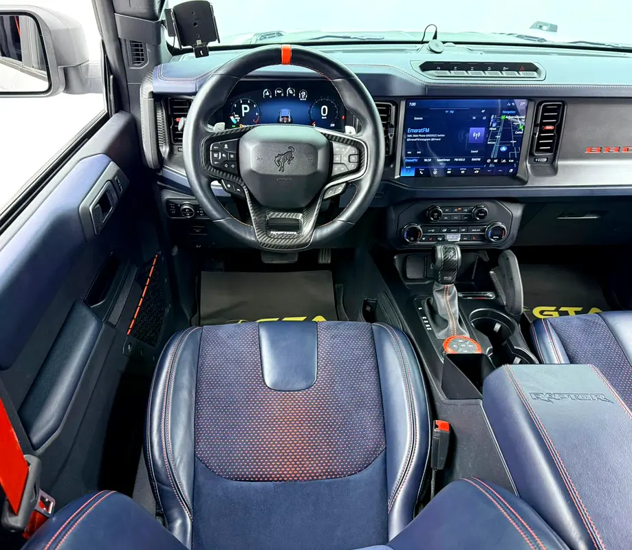 2023 Ford Bronco Raptor, 2029 Ford Warranty + Service Pack, Excellent Condition, GCC - Image 15