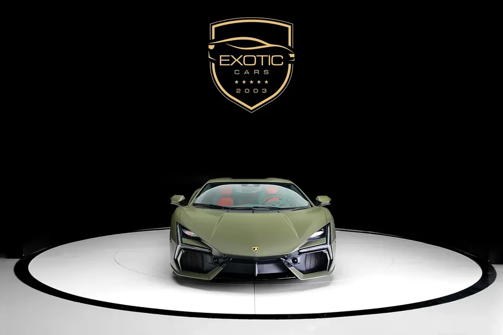 REVUELTO | VERDE TURBINE EXTERIOR | MATT CARBON INTERIOR | SERVICE TIL AUG 2027 - Image 5