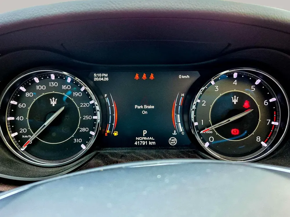 AED 4483/month | 2023 Maserati Quattroporte  | GCC Specs | Ref#453428 - Image 16