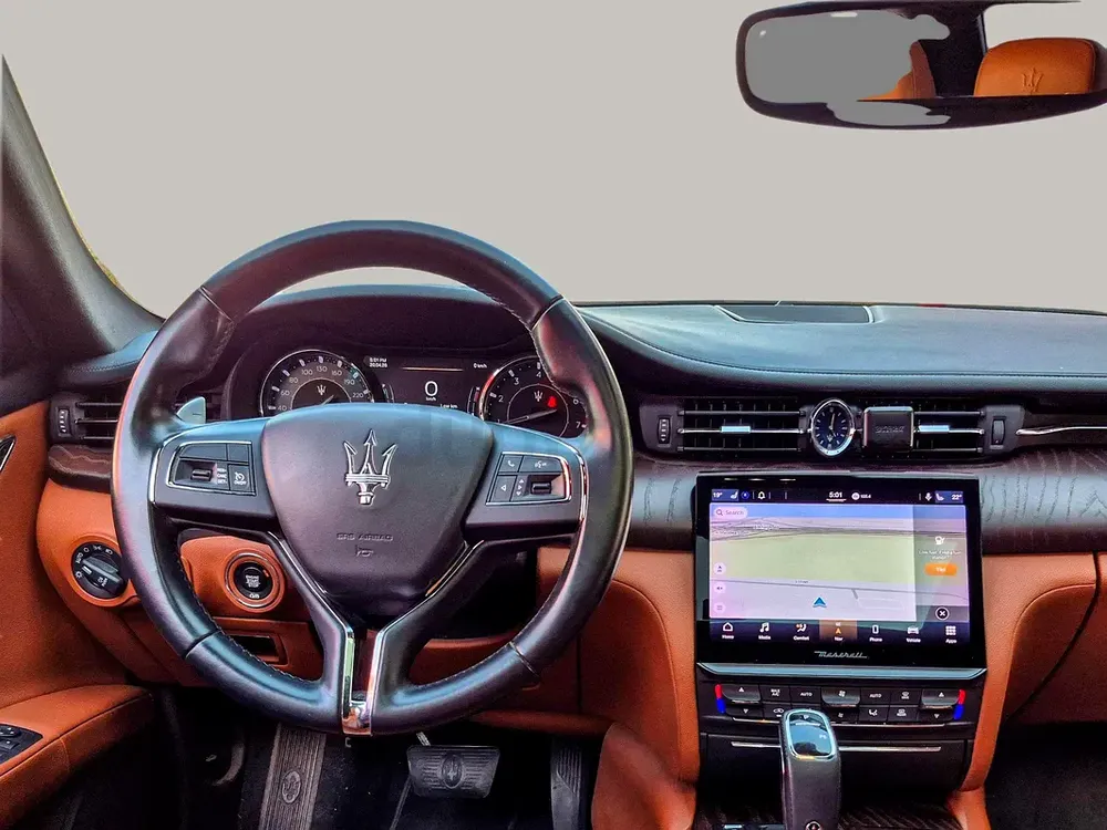 AED 4483/month | 2023 Maserati Quattroporte  | GCC Specs | Ref#453428 - Image 9