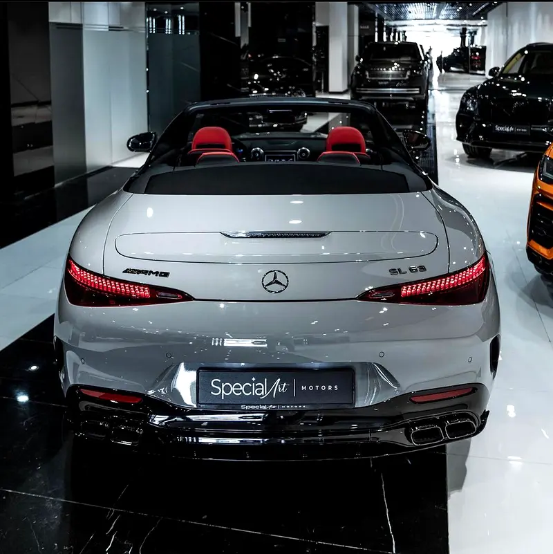 MERCEDES-BENZ SL63 AMG / 2022 / 17,000 KM ONLY / SOFT TOP CONVERTIBLE - Image 5