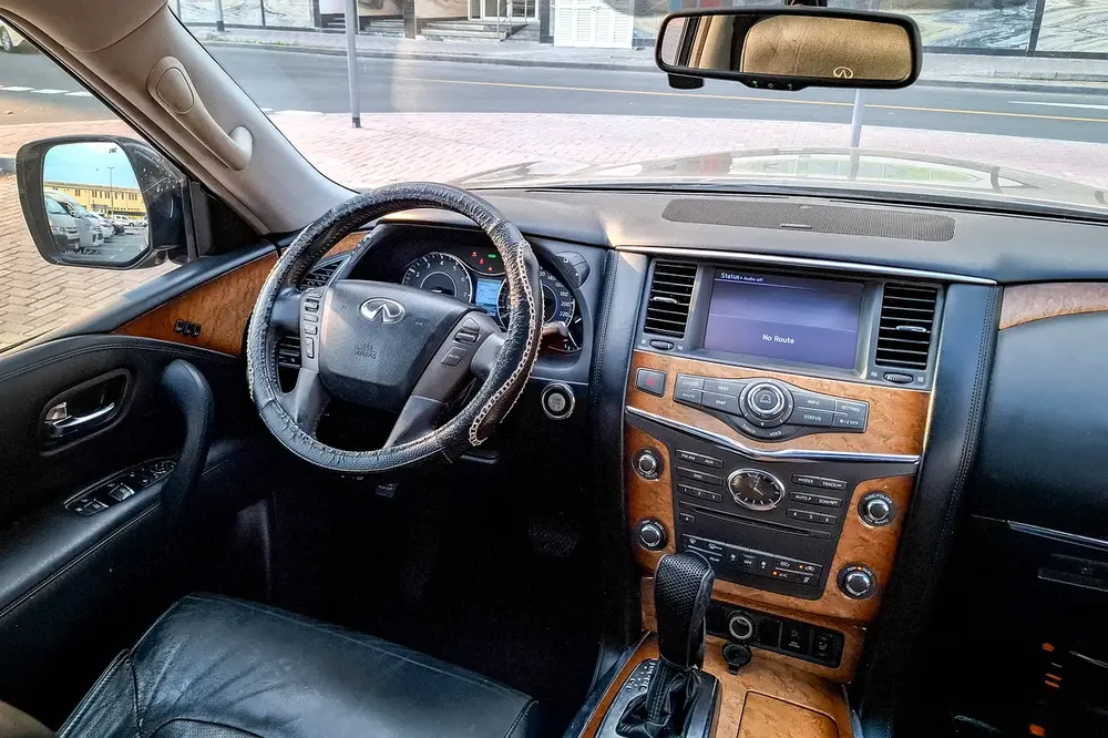 Inspected Car | 2014 Infiniti QX80  | GCC Specs | Ref#411559 - Image 10