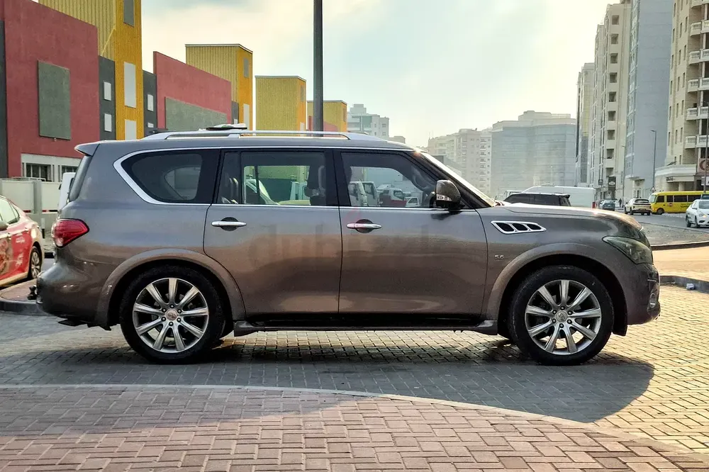 Inspected Car | 2014 Infiniti QX80  | GCC Specs | Ref#411559 - Image 4