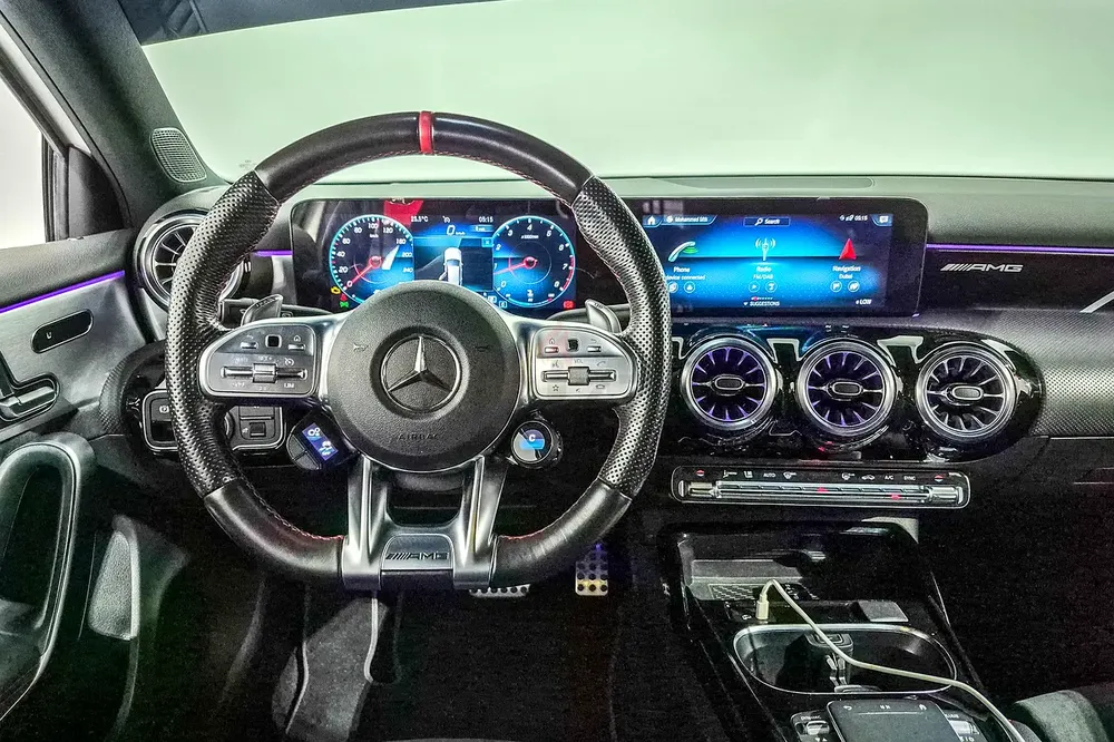 AED 1672/month | 2022 Mercedes-Benz A-Class AMG A 35 | GCC Specs | Ref#445585 - Image 10