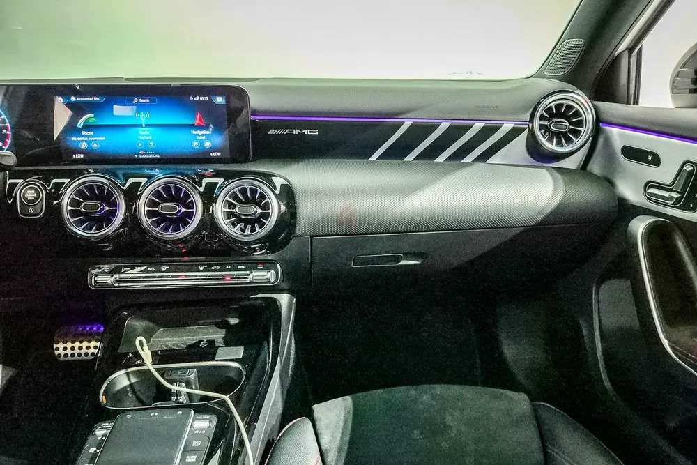 AED 1672/month | 2022 Mercedes-Benz A-Class AMG A 35 | GCC Specs | Ref#445585 - Image 11