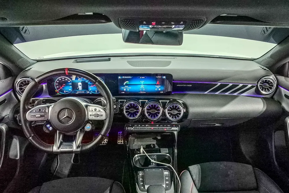 AED 1672/month | 2022 Mercedes-Benz A-Class AMG A 35 | GCC Specs | Ref#445585 - Image 9