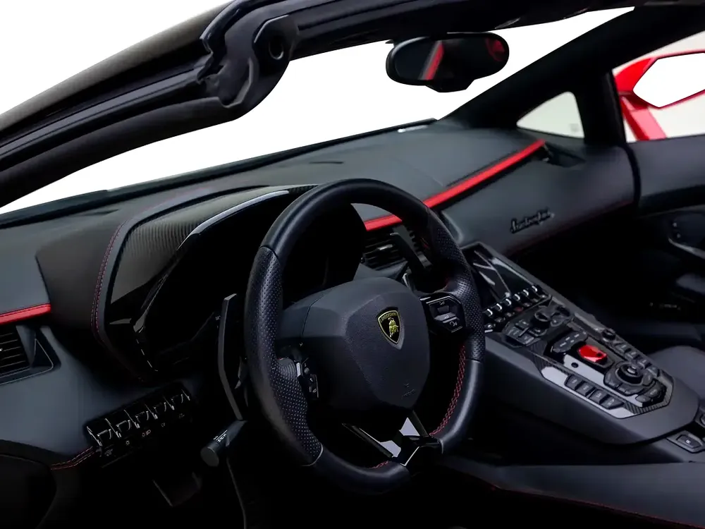 2021 | Lamborghini | Aventador S | Roadster | GCC Spec - Image 8