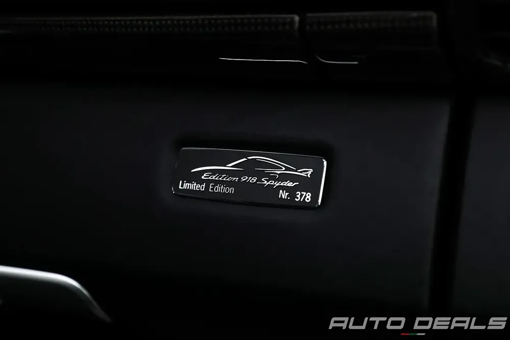 2012 Porsche 911 Turbo S “Edition 918 Spyder” Low Mileage| Full Service History | Rare collector Car - Image 17