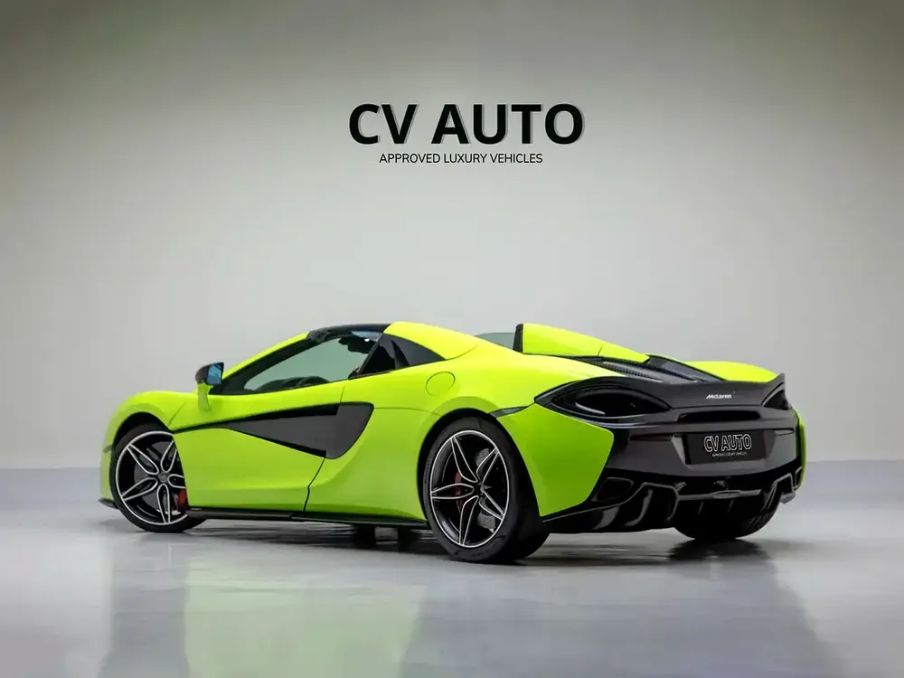 2018 | McLaren | 570S |  Spider | GCC Spec | With Warranty and Full Service History - Image 4